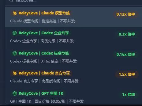 RelayCove 分组截图 1